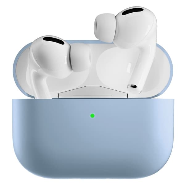AirPods Pro 2 saranaton silikonikotelo - Vauvasininen Blue
