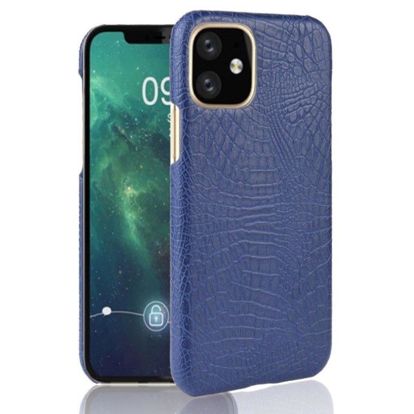 Croco iPhone 11 Pro Max kuoret - Tummansininen Blue