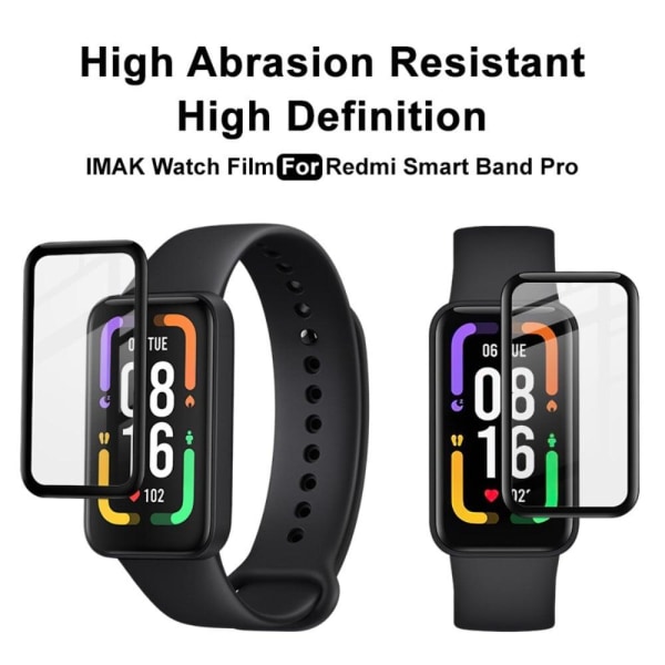 IMAK Xiaomi Xiaomi Redmi Smart Band Pro HD PMMA näytön suojakalvo Transparent