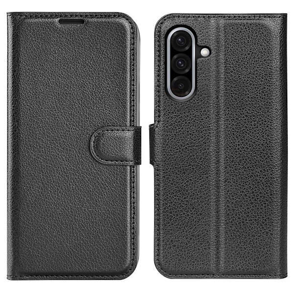 Classic Samsung Galaxy A36 flip etui - Svart Black