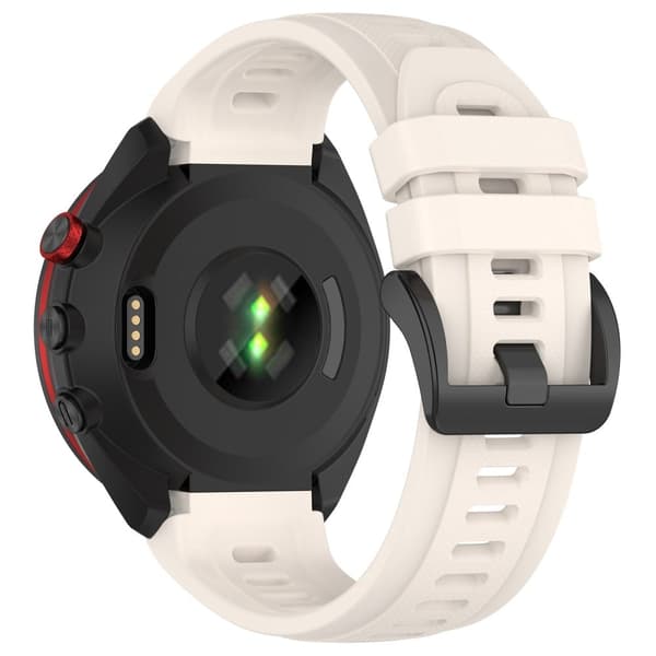 Garmin Approach S70 (47 mm) silikonrem - Stjärnljus Vit