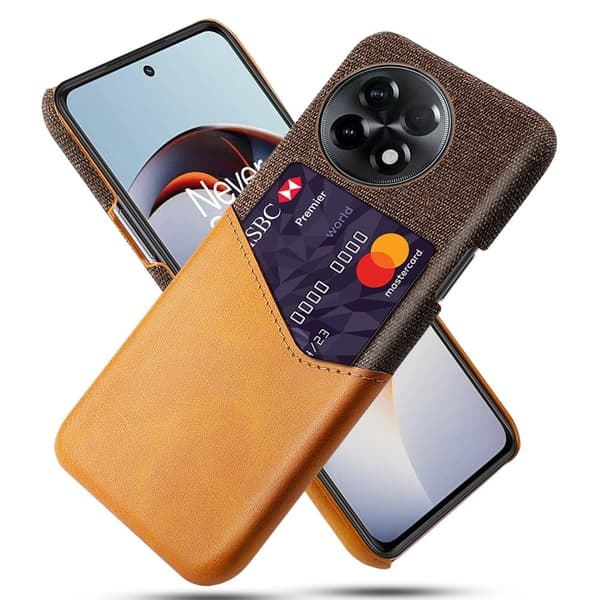 Bofink OnePlus 11R / Ace 2 Kredittkort Deksel - Oransje Orange