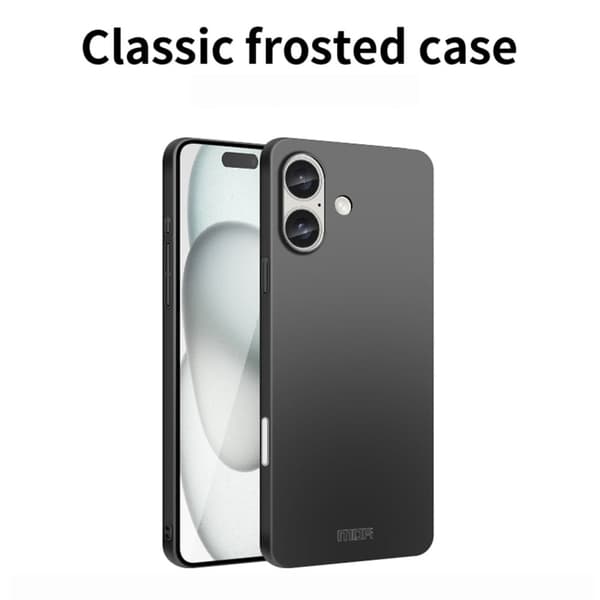 MOFI iPhone 16 Plus slim shield kotelot - Ruusukulta Pink