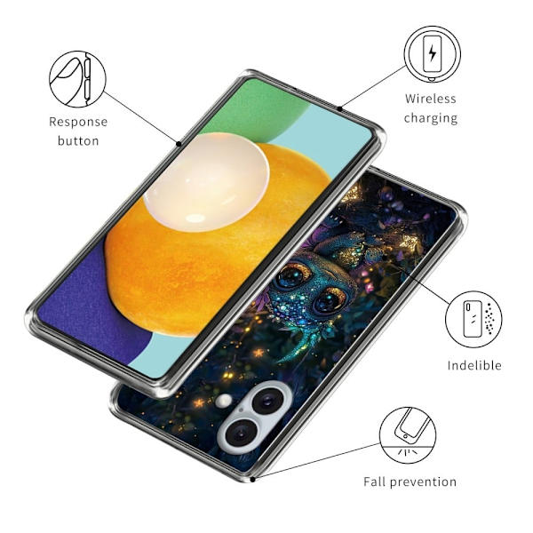 Vibe iPhone 16 deksel - Alv Multicolor