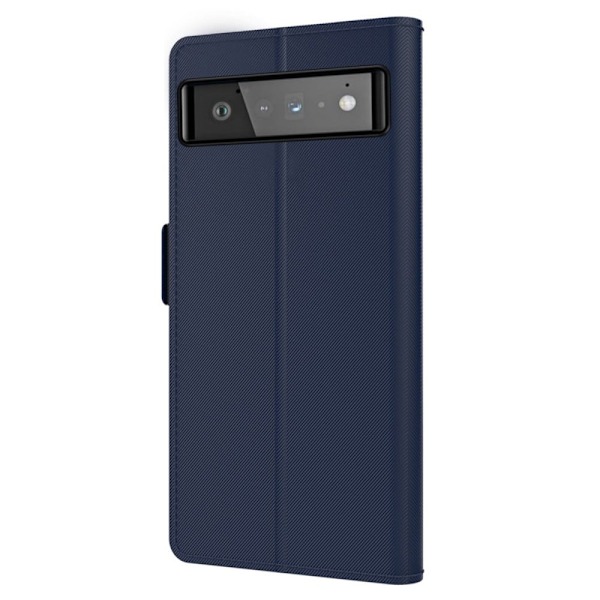 Phone Etui med Make-up Mirror og Slick Design til Google Pixel 6 Pro - Blå Blue
