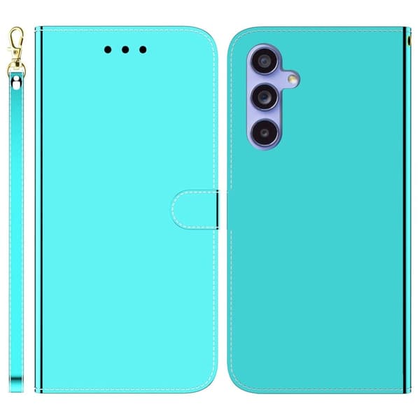 Mirror Samsung Galaxy A35 flip case - Syaani Green