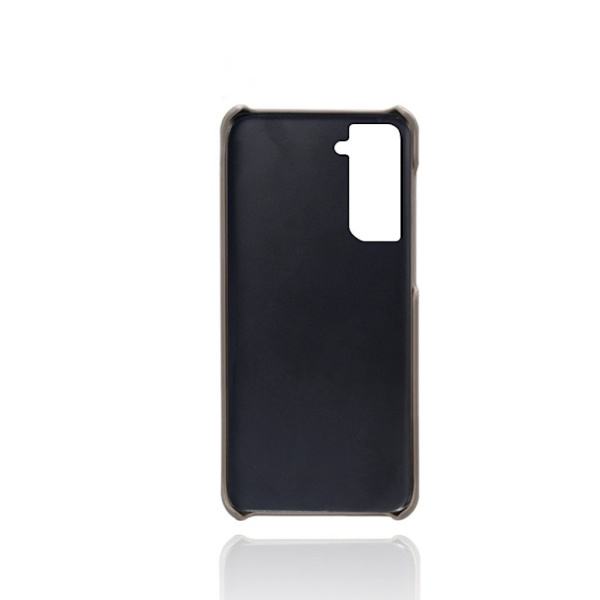 Dual Card Etui Samsung Galaxy S21 Plus - Grå Silver grey