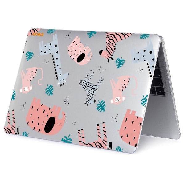 HAT PRINCE MacBook Pro 13 (A2251, A2289, 2020) / M1 / M2 (A2338, 2020) sött djurliknande fodral - Djurparksdjur Rosa
