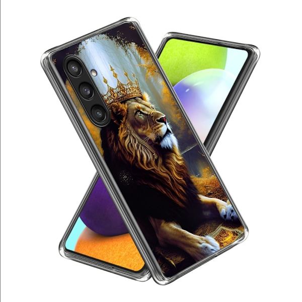 Vibe Samsung Galaxy S25 Plus -kansi - Leijonakuningas Brown