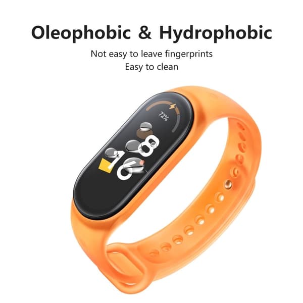 HAT PRINCE Xiaomi Mi Band 7 curved HD clear screen protector Transparent