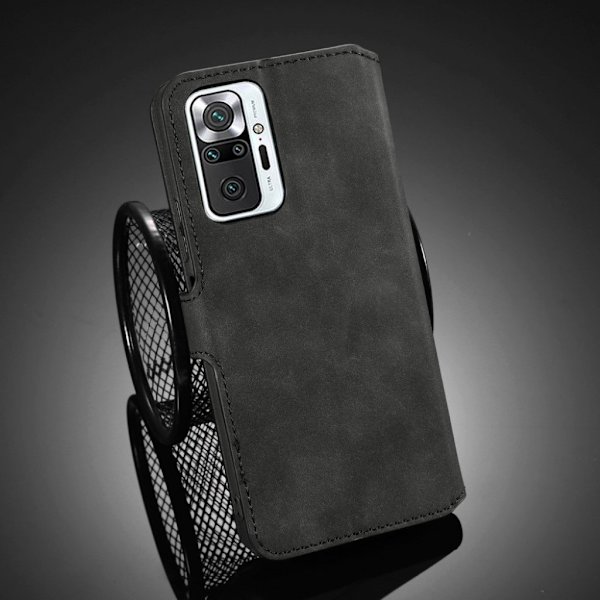 DG.Ming Xiaomi Redmi Note 10 Pro Retro Etui - Sort Black
