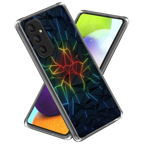 Deco Samsung Galaxy A55 kotelot - Geometria Multicolor