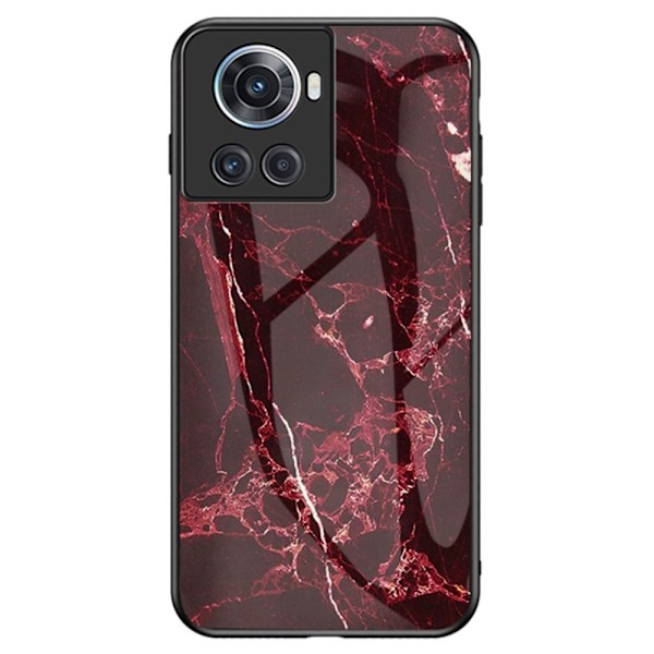 Fantasy Marble OnePlus Ace cover - Blodrød Marmor Red