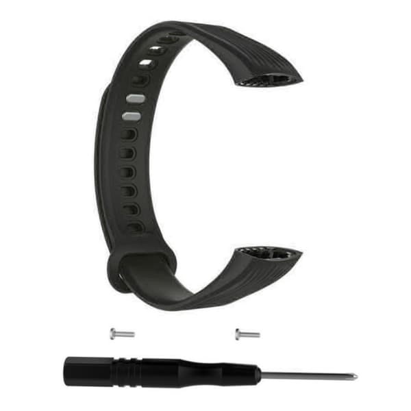 Huawei Honor Band 3 silikone Urrem - Sort Black