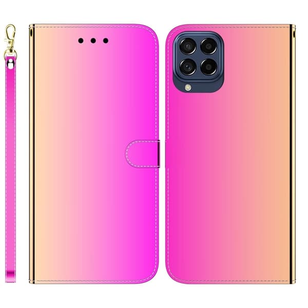 Mirror Samsung Galaxy M53 5G fodral - Rosa Rosa