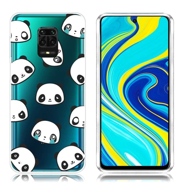 Deco Xiaomi Redmi Note 9 Pro / Xiaomi Redmi Note 9S / Xiaomi Redmi Note 9 Pro Max skal - Pandor Vit
