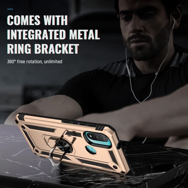 Ring Guard - Motorola Moto E20 - Kulta Gold