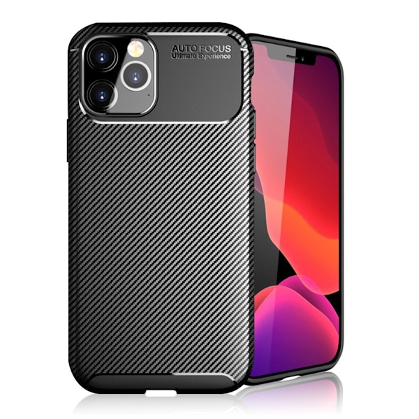 Carbon Shield iPhone 12 Pro Max kuoret - Musta Black