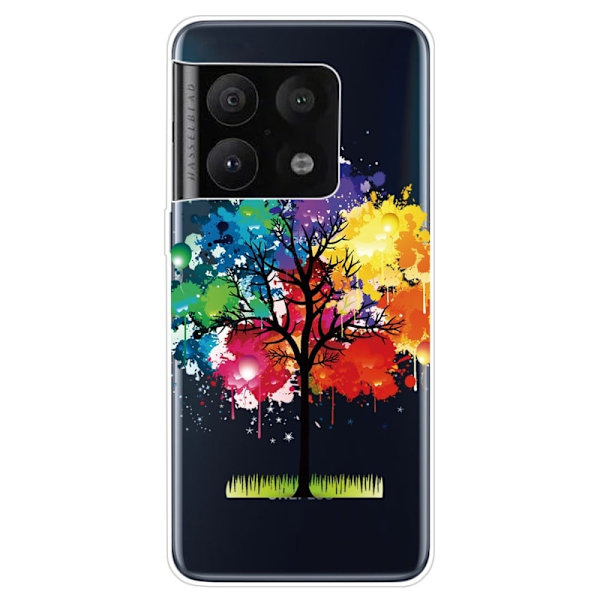 Deco OnePlus 10 Pro skal - Färgglatt Träd multifärg
