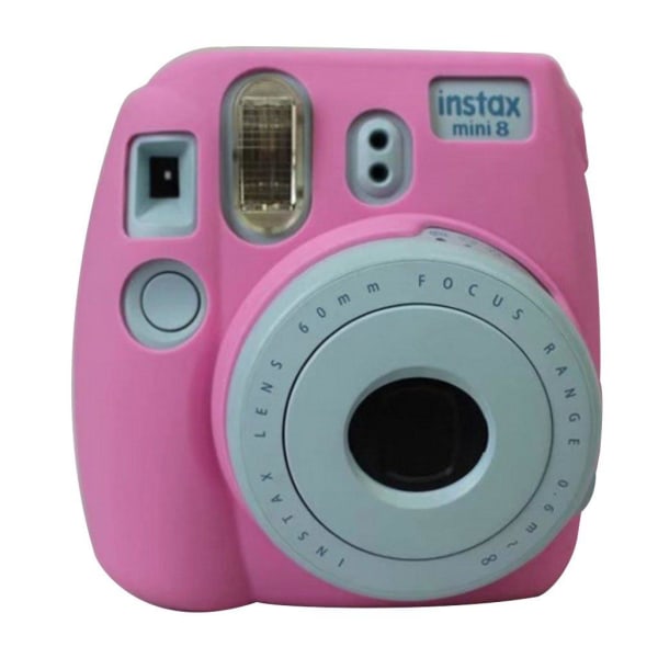 FUJIFILM Instax Mini 8 kameraskydd silikon - Rosa Rosa