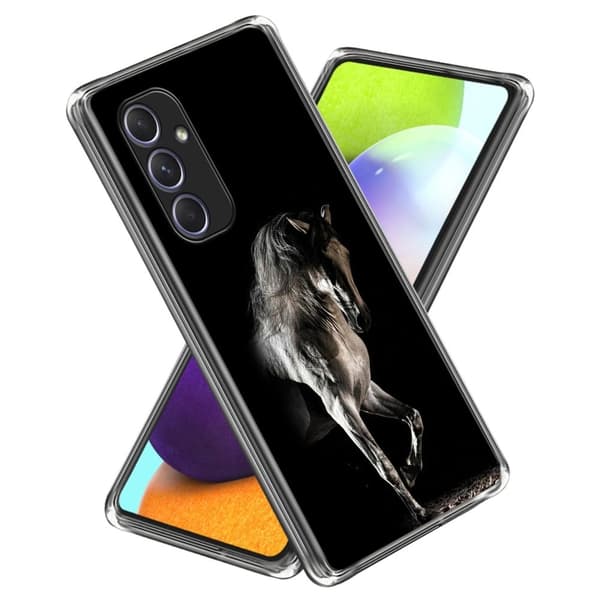 Deco Samsung Galaxy A34 5G skal - Häst Svart