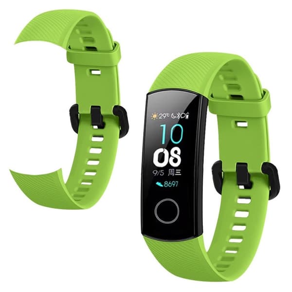 Honor Band 5 silikone Urrem - Grøn Green
