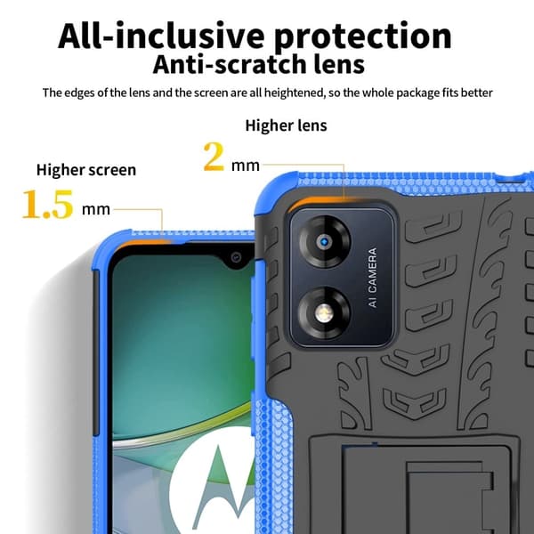 Offroad Motorola Moto E13 skal - Lila Lila