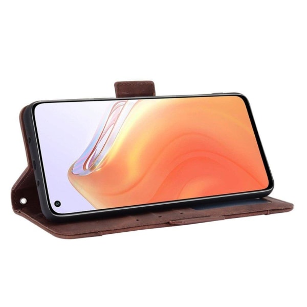 Moderni Nahkalaukku For Xiaomi Redmi K30S / Mi 10t Pro 5g / Mi 10t 5g - Ruskea Brown