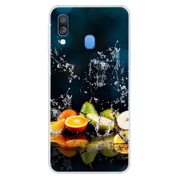 Deco Samsung Galaxy A40 deksel - Frukt Multicolor