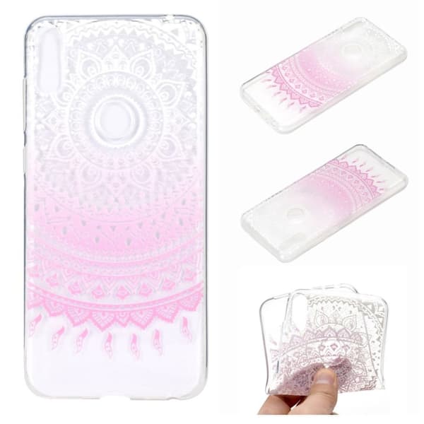 Deco ASUS ZenFone Max Pro (M2) cover - Lyserød Mandala Pink