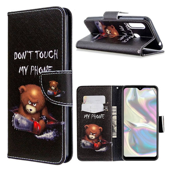 Wonderland Samsung Galaxy A70e kotelot - Karhu ja Sen Varoitukset Multicolor