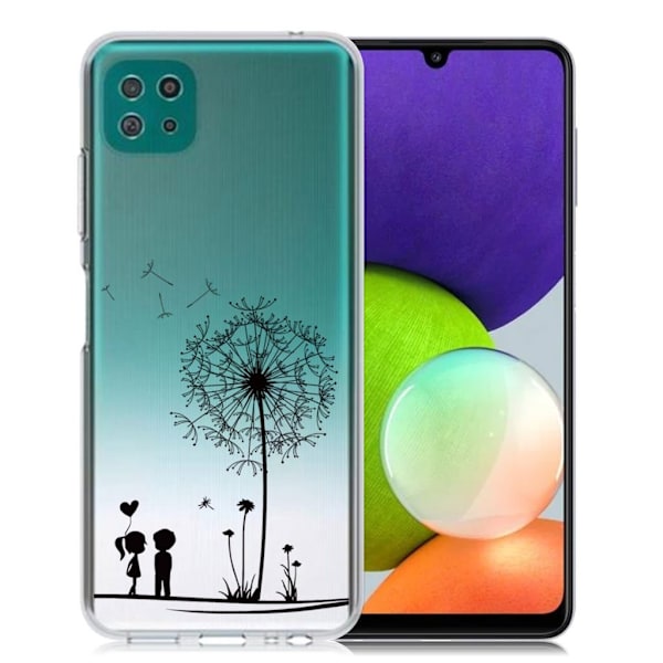 Deco Samsung Galaxy A22 5G skal - Pojke Och Flicka Svart
