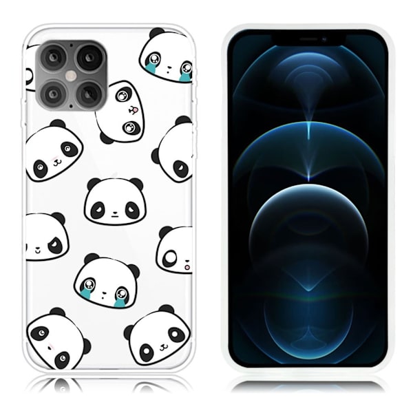 Deco iPhone 12 Pro Max skal - Pandor Vit