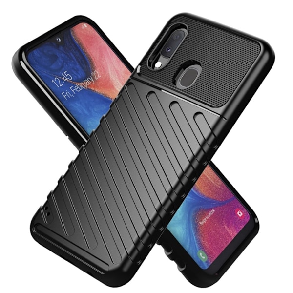 Thunder Samsung Galaxy A20e skal - Svart Svart