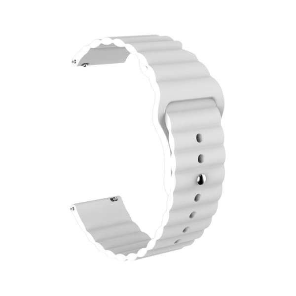 Huawei Watch GT 2 46mm cool silikoneurrem - Hvid White