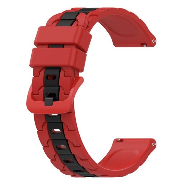 Omega Joint Mission MoonSwatch dual color silicone watch strap - Red