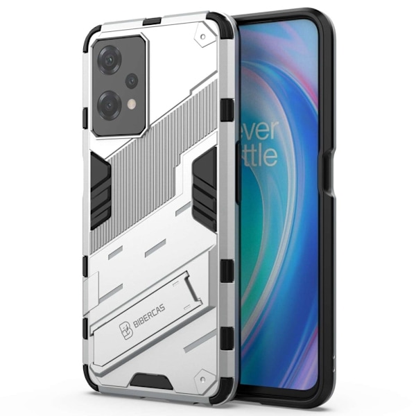 Støtsikkert hybriddeksel for OnePlus Nord CE 2 Lite 5G - Sølv Silver grey