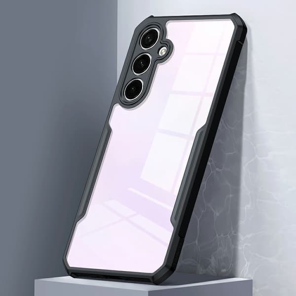 Samsung Galaxy A56 hållbart akrylskydd - Genomskinlig Transparent