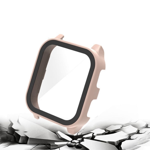 Garmin Venu Sq 2 cover med hærdet glas - Lyserød Pink