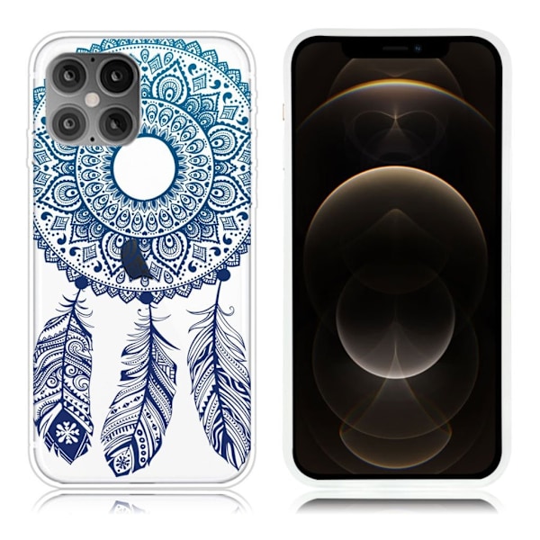 Deco iPhone 12 / 12 Pro Etui - Dream Catcher Blue