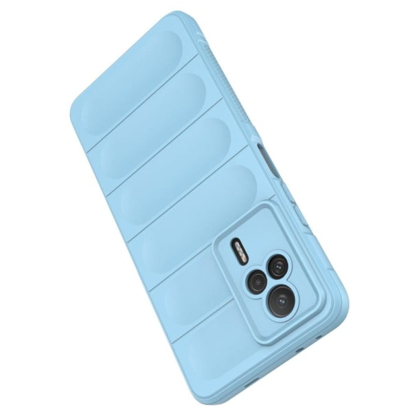 Blødt grebsformet cover til Xiaomi Redmi K60E - Blå Blue