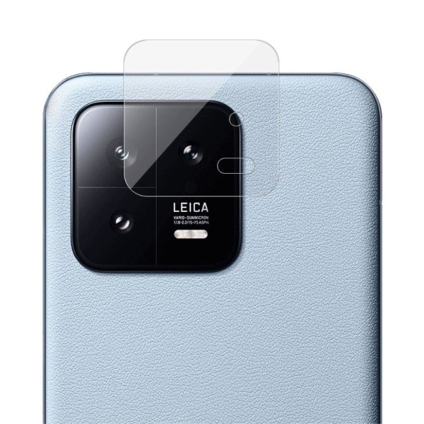 IMAK 2pcs ultra clear glass camera lens protector for Xiaomi 13 Transparent