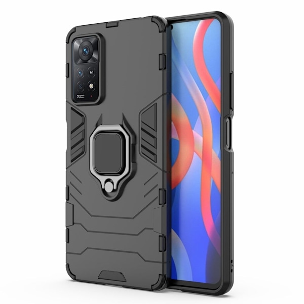 Ring Guard-fodral - Xiaomi Redmi Note 11 Pro 5G / Note 11 Pro - Svart Svart