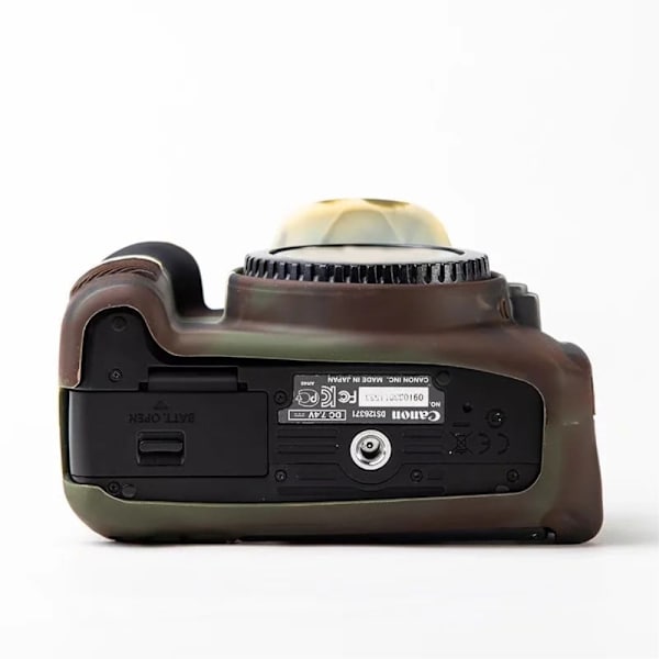 Canon EOS 600D/650D/700D silikonöverdrag - Kamouflage Brun