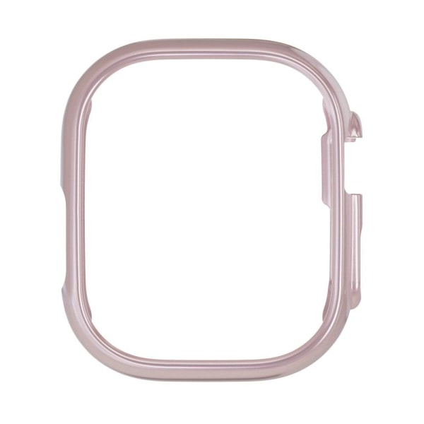 Apple Watch Ultra simpelt cover - Rødguld Pink