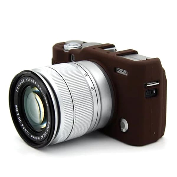 Fujifilm X-A20 / XA3 / XA10 silikoneovertræk - Kaffe Brown