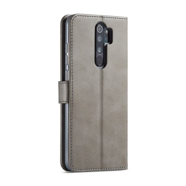 LC.Imeeke Xiaomi Redmi 9 Flippetui - Grå Silver grey