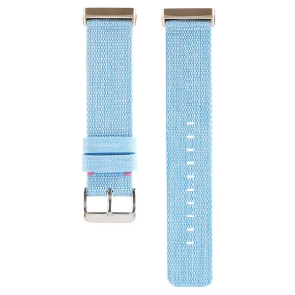 Fitbit Sense 2 / Versa 4 nylonkellohihna - Sininen Blue