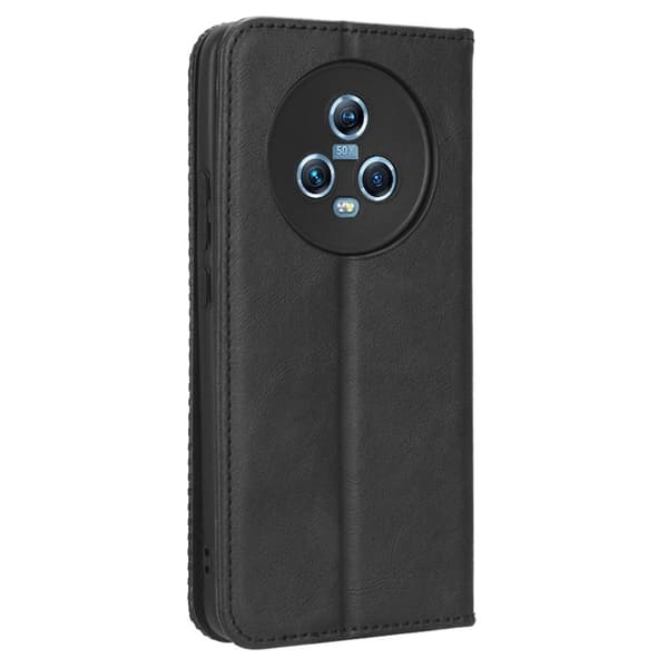 Bofink Vintage Honor Magic5 Nahkakotelo - Musta Black