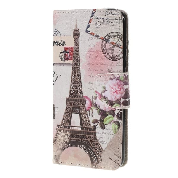 Wonderland Huawei P Smart Z flip veske - Eiffeltårnet Multicolor